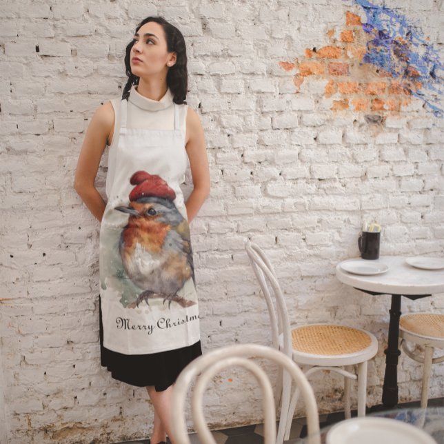 Robin Winter Delight, custom Apron (Creator Uploaded)