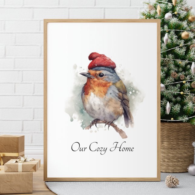 Robin Winter Delight, custom Poster (Creator Uploaded)