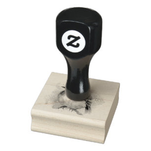Robin Winter Delight, custom Rubber Stamp