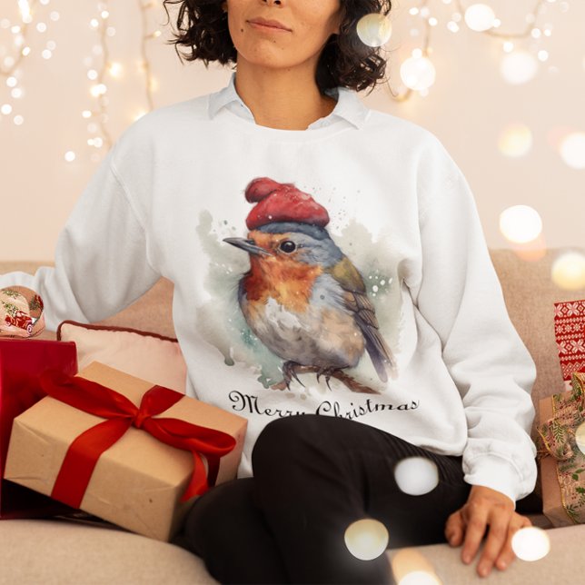 Robin Winter Delight, custom T-Shirt (Creator Uploaded)
