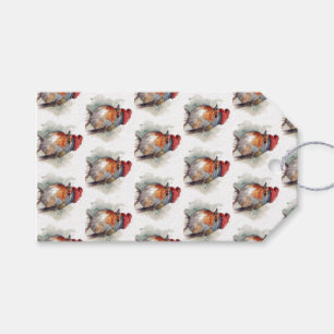Robin Winter Delight Gift Tags