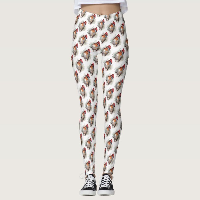 Robin Winter Delight Leggings (Front)