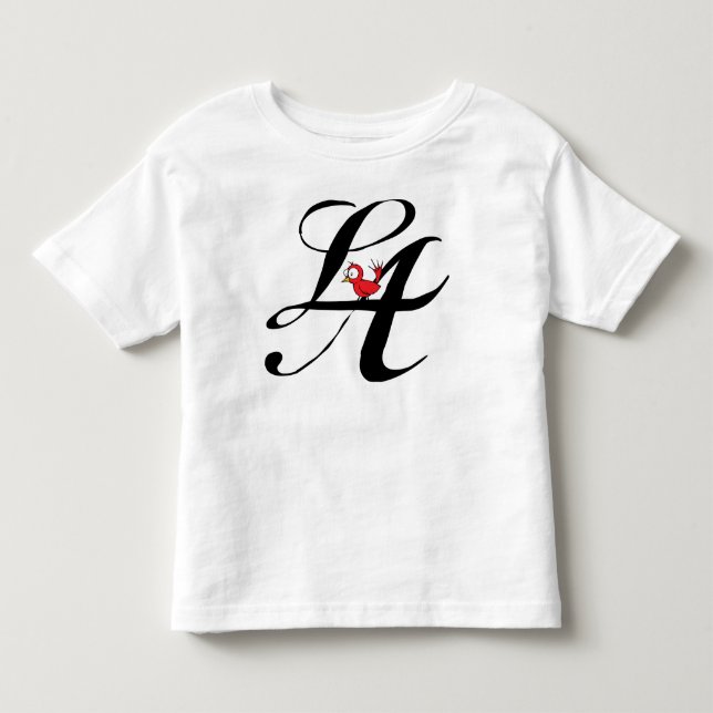 Robin' with L.A. Toddler T-Shirt (Front)