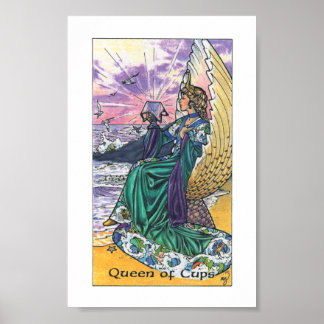 Robin Wood Tarot - Queen of Cups Poster