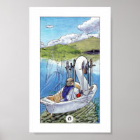Robin Wood Tarot - Six of Swords