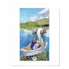 Robin Wood Tarot - Six of Swords