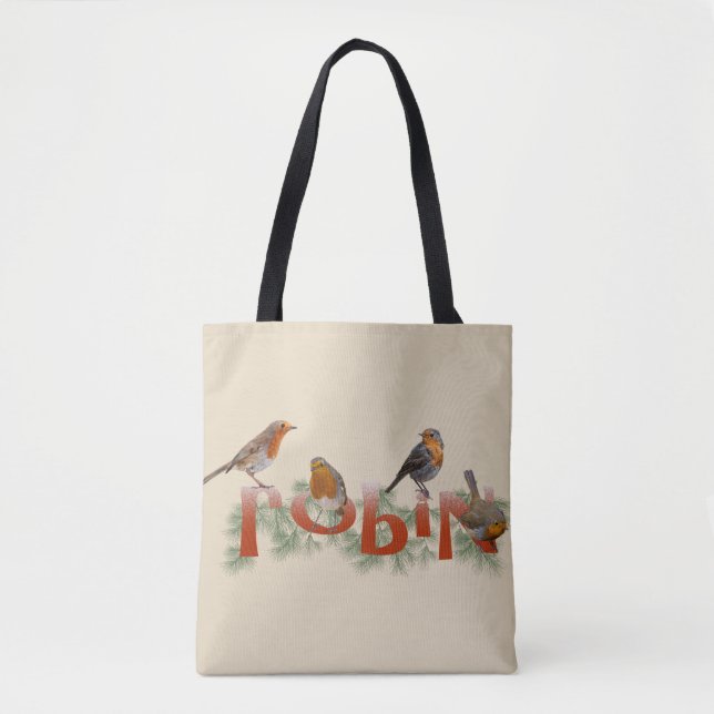 Robins All Over Print Bag (Front)