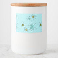 Robin's Egg Blue Atomic Starbursts Food Label