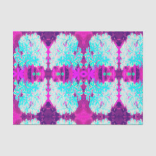 Robin's Egg Blue Peppermint Twist Phlox Flowers Tissue Paper