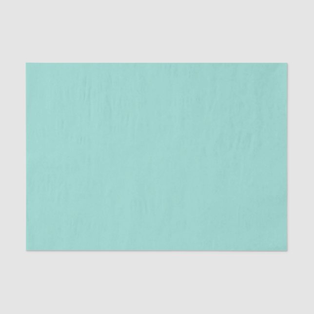 Robin's Egg Blue Solid Colour Tissue Paper (Front)