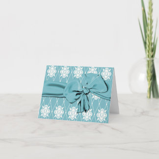 Robin's Egg Blue Thank You Card