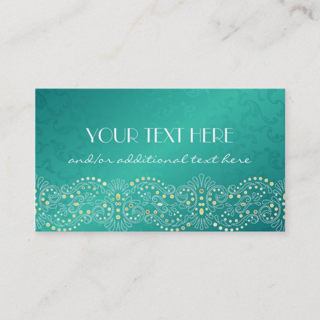 Robin's Egg Business Card (Front)