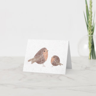 Robins Greetings Card
