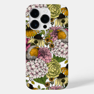 Robins in the garden Case-Mate iPhone 14 pro case