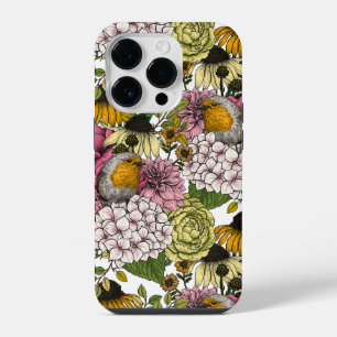 Robins in the garden iPhone 14 pro case