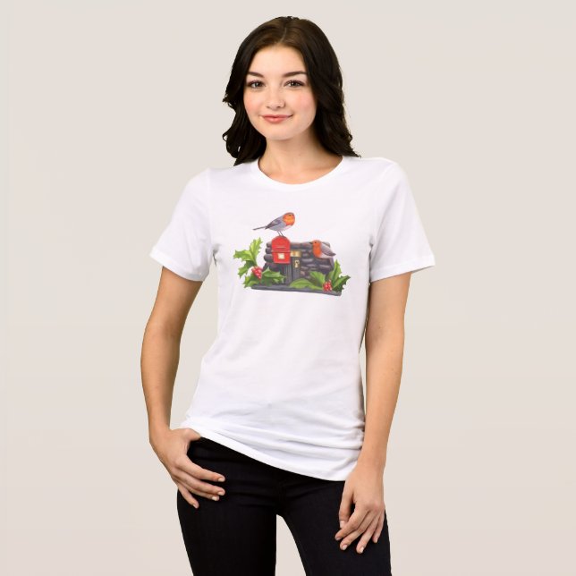 Robin's Letters Tri-Blend Shirt (Front Full)