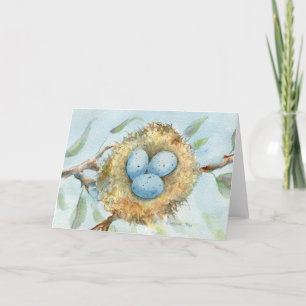 "Robin's Nest" Greeting Card