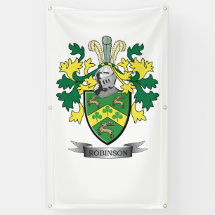 Robinson Coat of Arms Banner