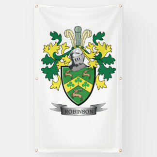 Robinson Coat of Arms Banner
