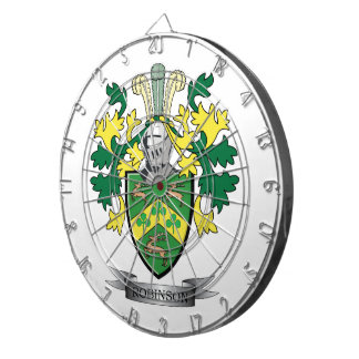 Robinson Coat of Arms Dartboard