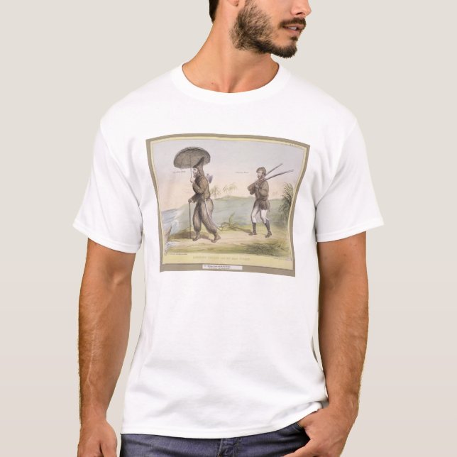 Robinson Crusoe and his Man Friday, (HB Sketches N T-Shirt (Front)