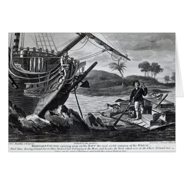 Robinson Crusoe carrying away (Front Horizontal)