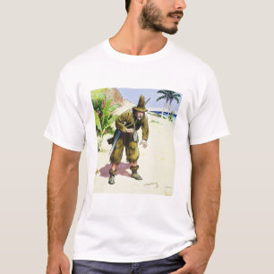 Robinson Crusoe, from 'Peeps into the Past', publi T-Shirt