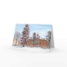 Robinson Hall, Albion College notecard