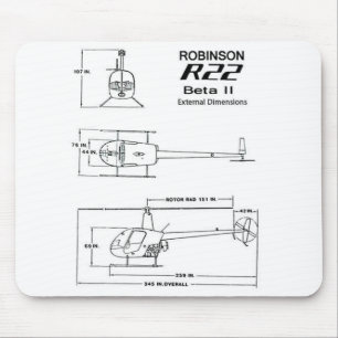 Robinson R22 Mousepad