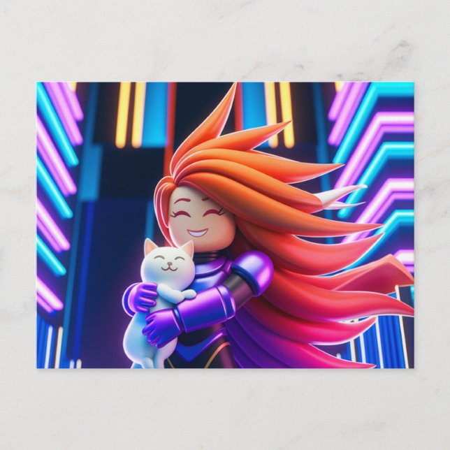 Roblox  T-Shirt Postcard (Front)