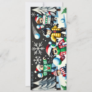 Robloxo's Cool Chalkboard Christmas Card For Boys