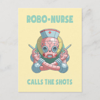 Robo-Nurse Postcard
