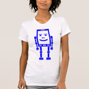 Robo Phone - Blue T-Shirt