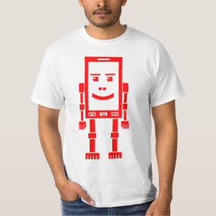 Robo Phone - Red T-Shirt