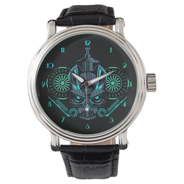 Robo Skull Watch (Front)