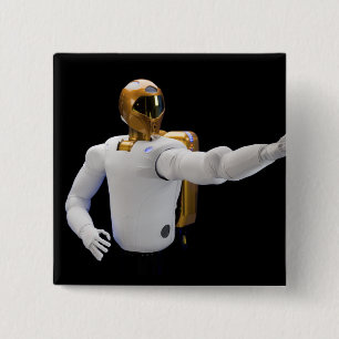 Robonaut 2, a dexterous, humanoid astronaut hel 2 15 cm square badge