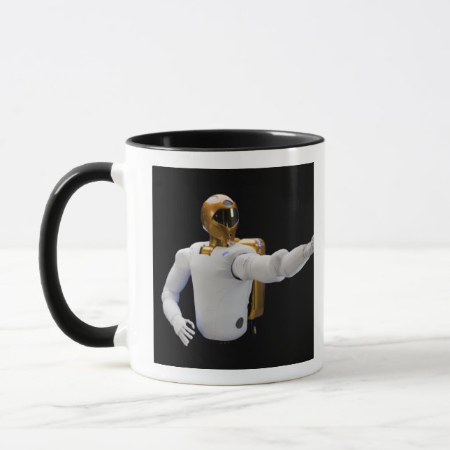 Robonaut 2, a dexterous, humanoid astronaut hel 2 mug (Left)