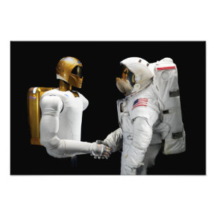 Robonaut 2, a dexterous, humanoid astronaut hel 2 photo print