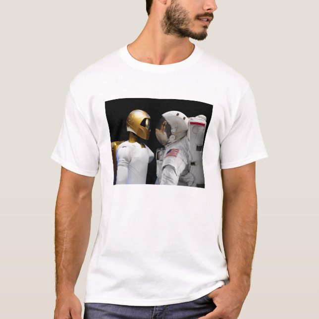 Robonaut 2, a dexterous, humanoid astronaut hel 3 T-Shirt (Front)