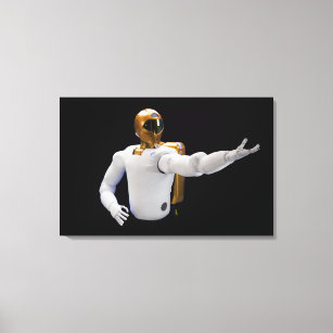 Robonaut 2, a dexterous, humanoid astronaut hel 5 canvas print