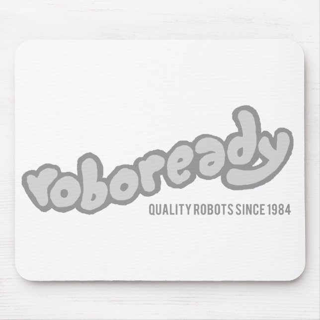 Roboready Mouse Mat (Front)
