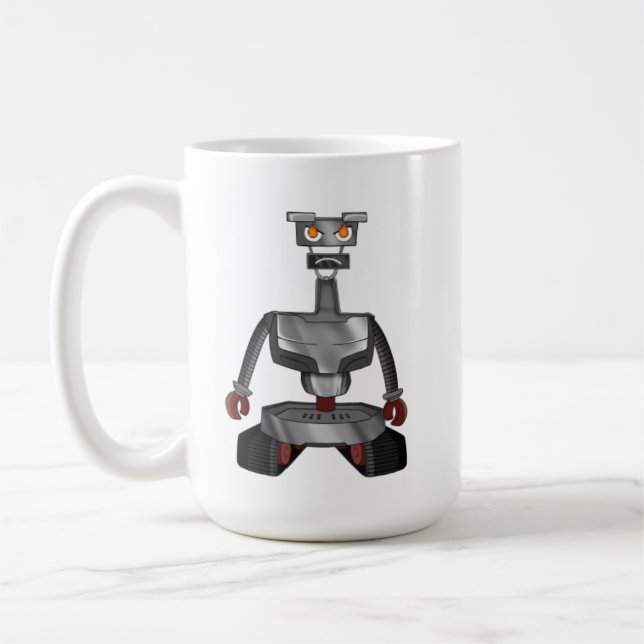 roborob coffee mug angry (Left)