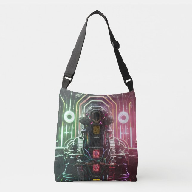 Robot 1 crossbody bag (Front)
