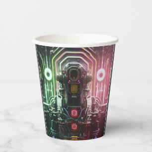 Robot 1 paper cups