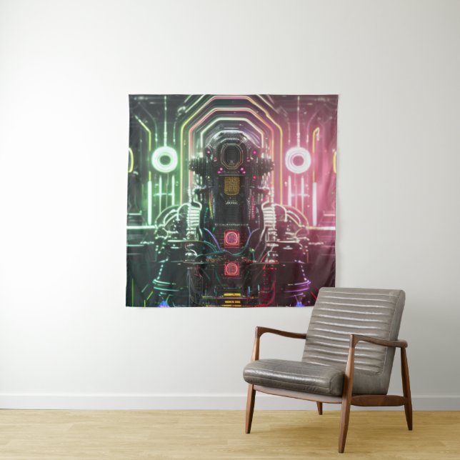 Robot 1 tapestry (In Situ)