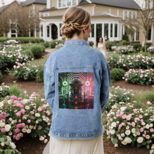 Robot 1 women denim jacket