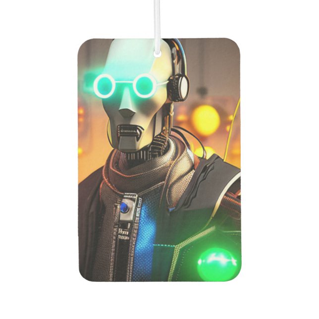 Robot 2 car air freshener (Front)