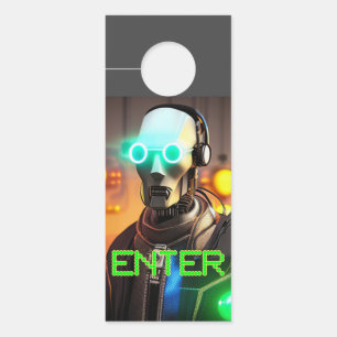 Robot 2 Enter Access Denied door hanger