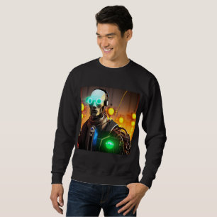 Robot 2 men black sweatshirt