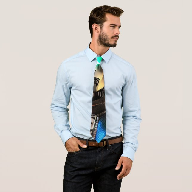 Robot 2 men necktie (In Situ)